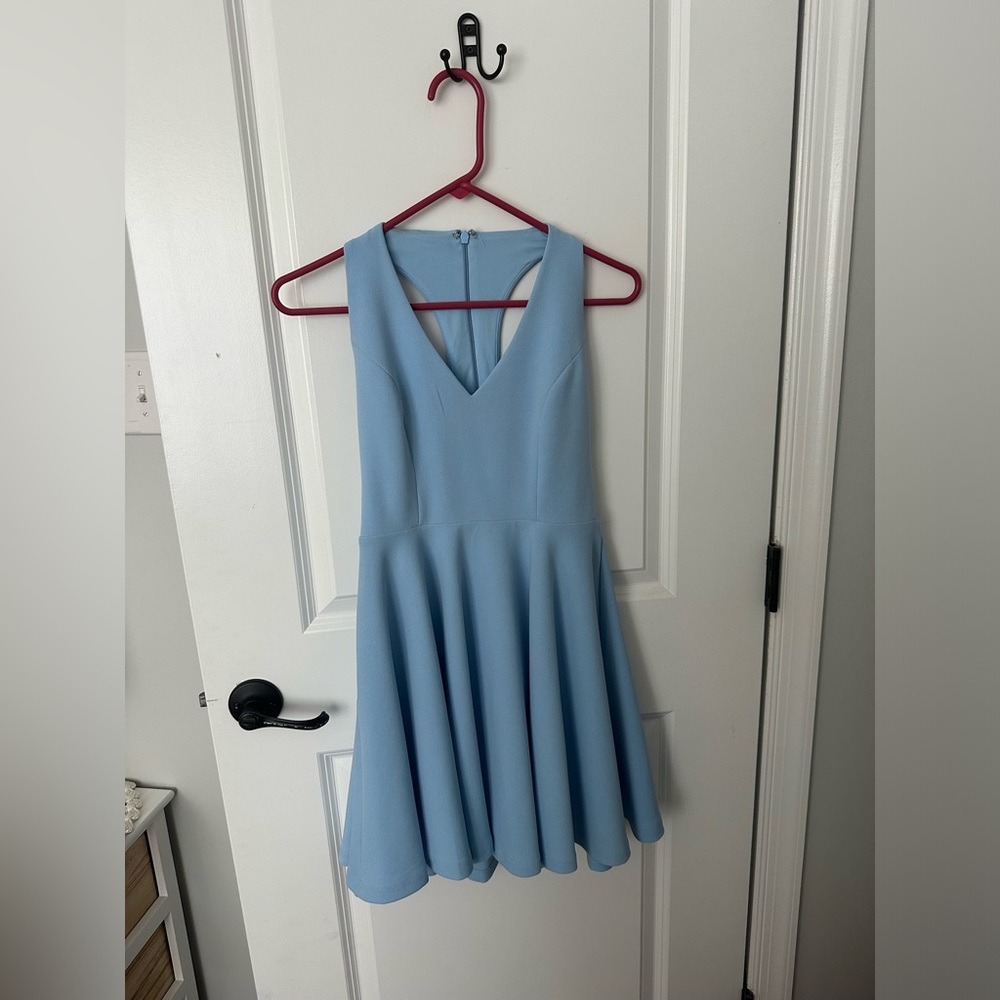 LULUS homecoming dress light blue